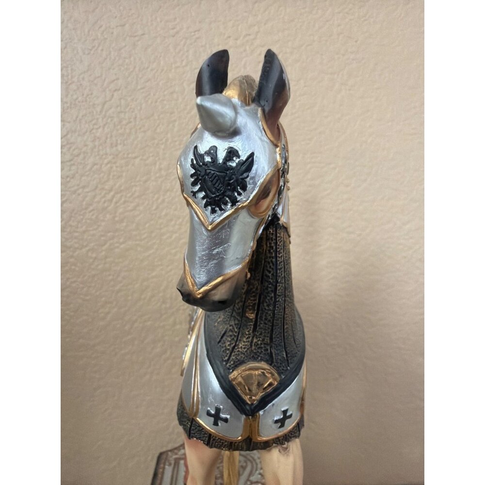 San Francisco Music Box Co Ltd Ed Royal Crest Carousel Horse Plays Polonaise - Picture 16 of 16